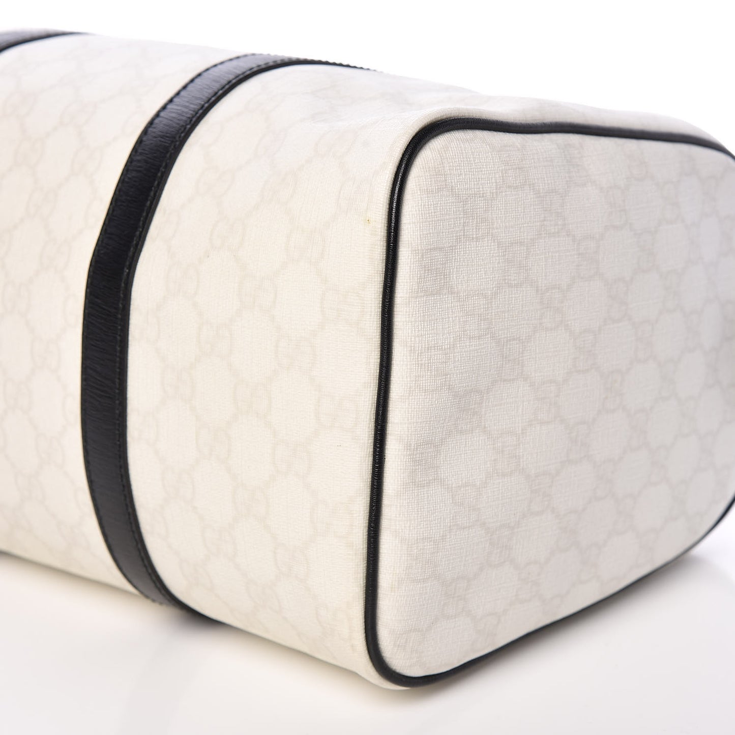GG Plus Monogram Medium Joy Boston White Black