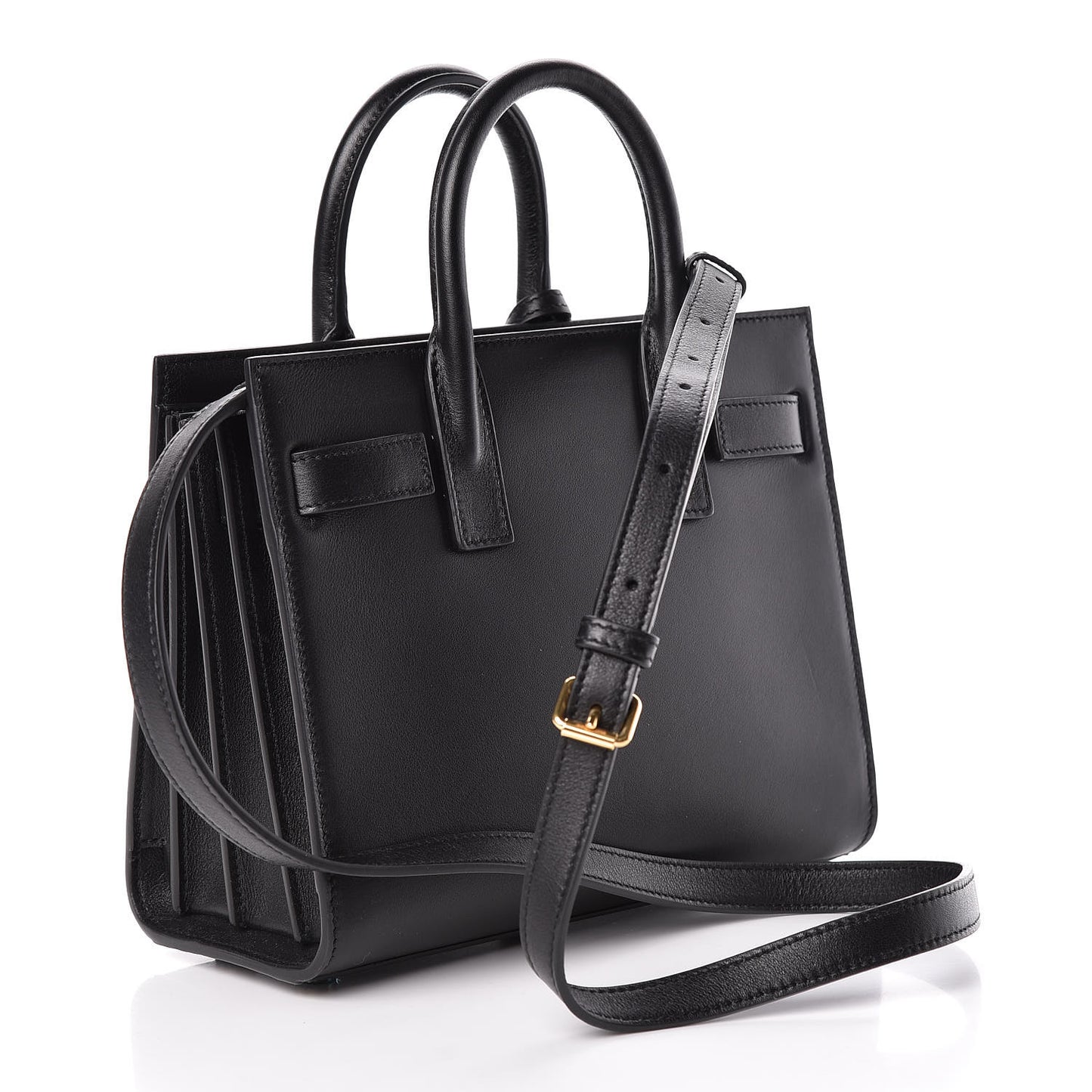 Calfskin Nano Sac de Jour Black