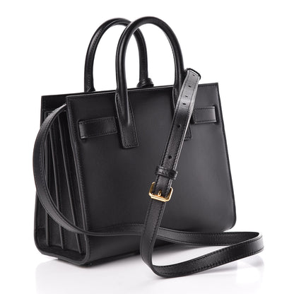 Saint Laurent Calfskin Nano Sac de Jour Black 3 of 10