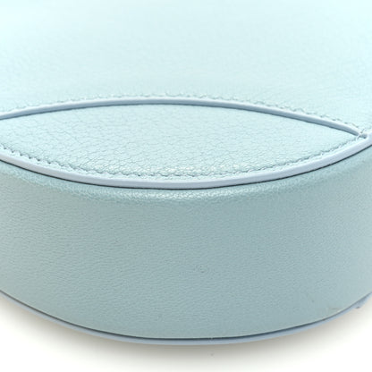 Christian Dior Goatskin Saddle Rodeo Pouch Light Blue 8 of 9