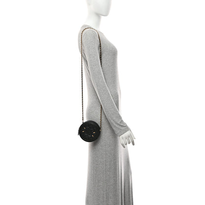Chanel Caviar Quilted Round Filigree Crossbody Black 2 of 10