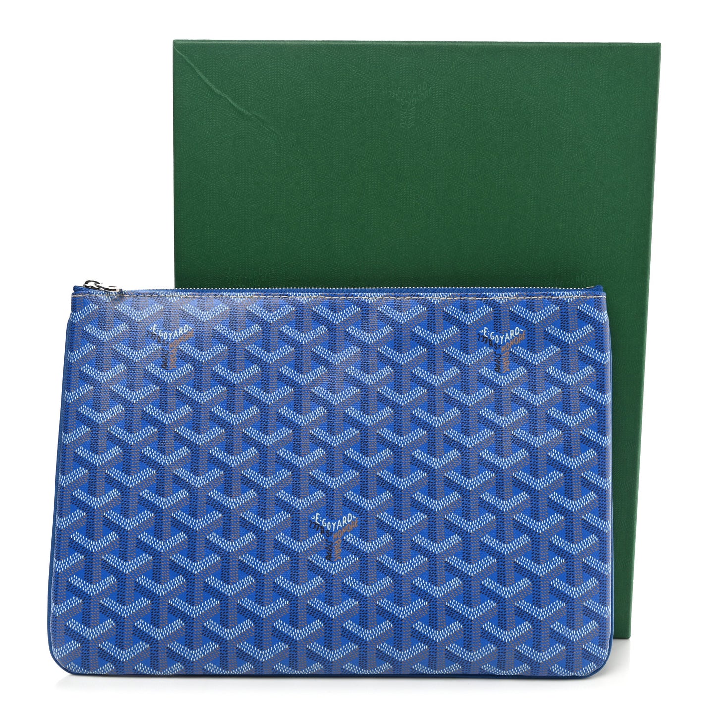 Goyardine Senat Pochette MM Sky Blue
