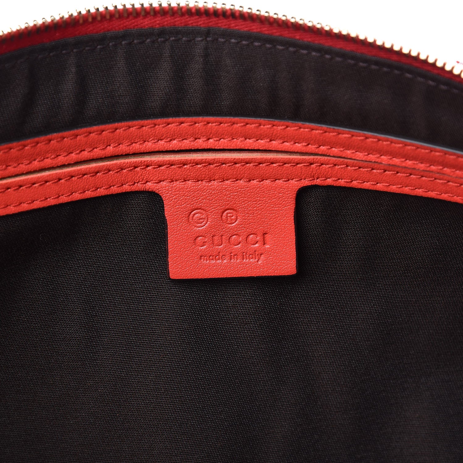 Gucci Guccissima Vitello Tender Medium Joy Boston Sporting Red 6 of 10