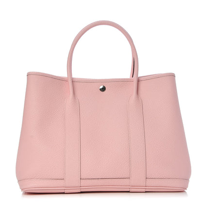 Hermes Vache Country Garden Party Tote 36 MM Rose Sakura 1 of 9