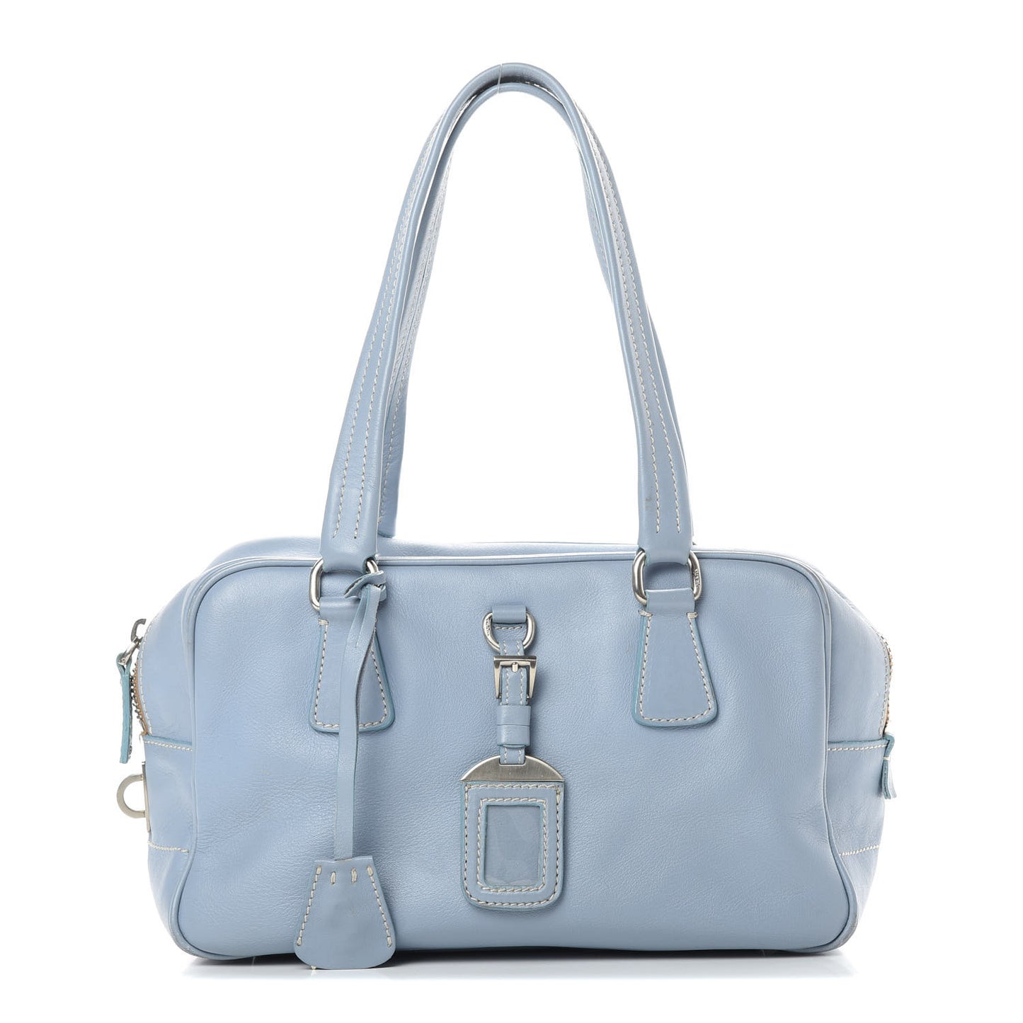 Vitello Daino Tag Satchel Pervinca