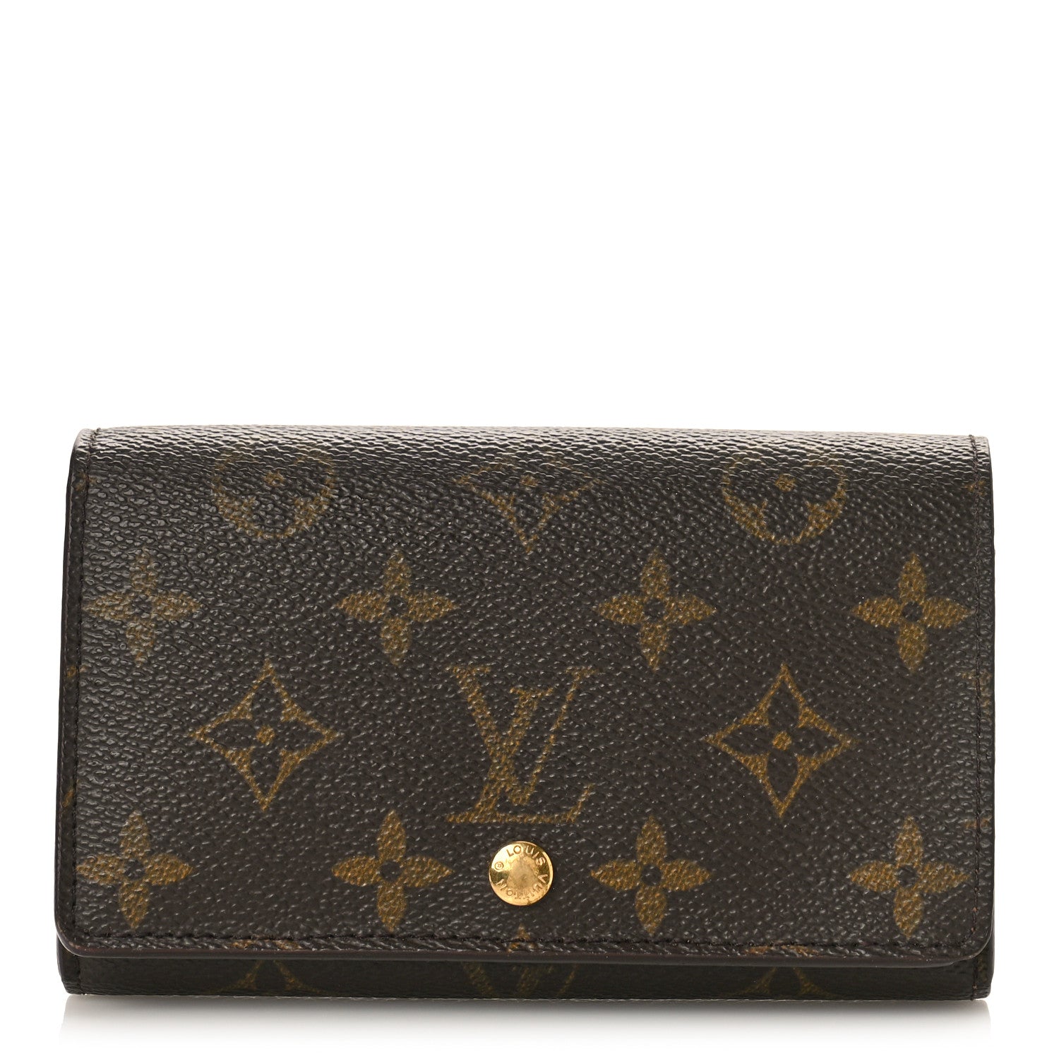 Louis Vuitton Monogram Porte-Monnaie Tresor Wallet 1 of 9