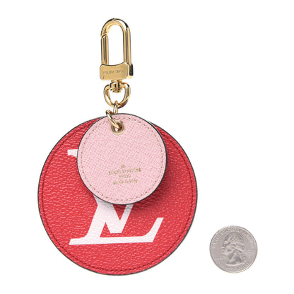 Louis Vuitton Monogram Giant Bag Charm Key Holder Rouge 2 of 2