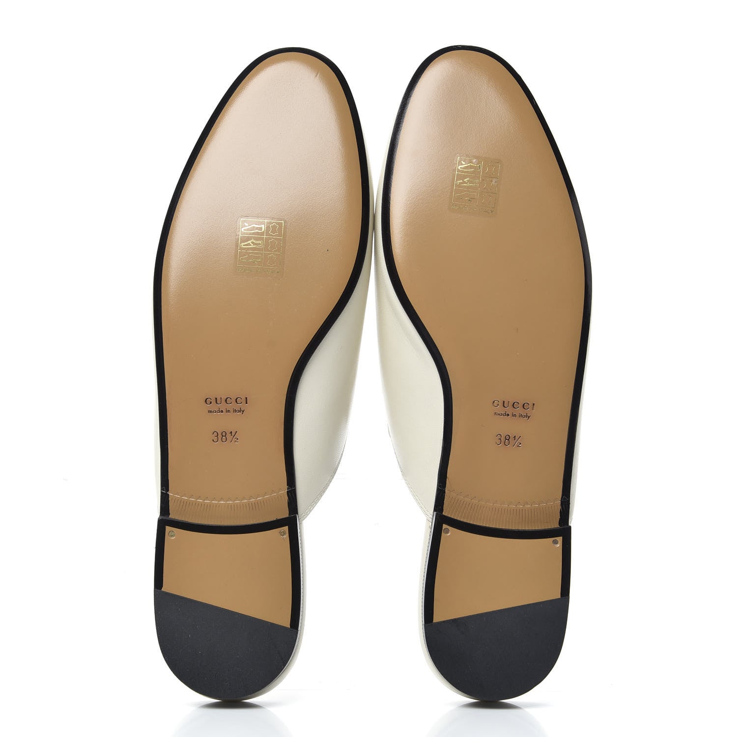 Gucci Malaga Kid Womens Princetown Slippers 38.5 Mystic White 5 of 11