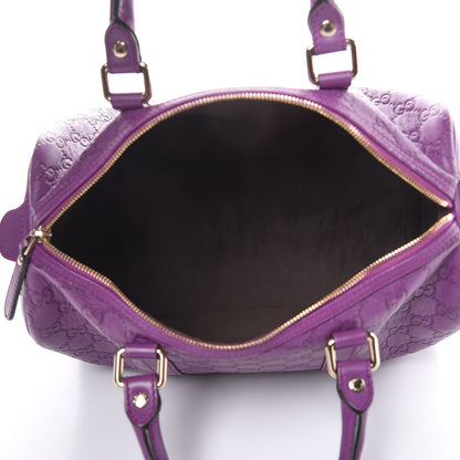 Gucci Guccissima Medium Joy Boston Purple 5 of 17