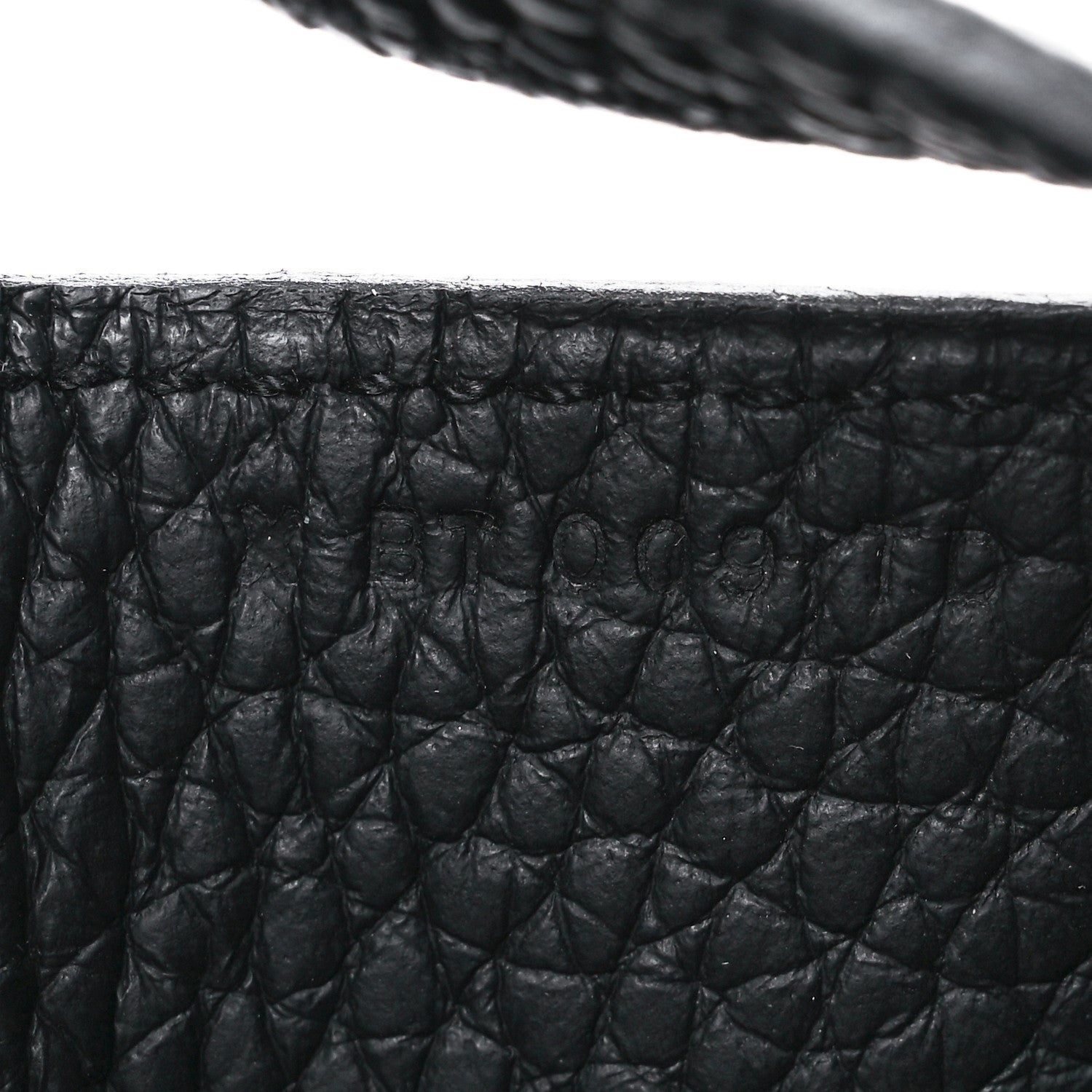 Hermes Taurillon Clemence Halzan 31 Black 6 of 10