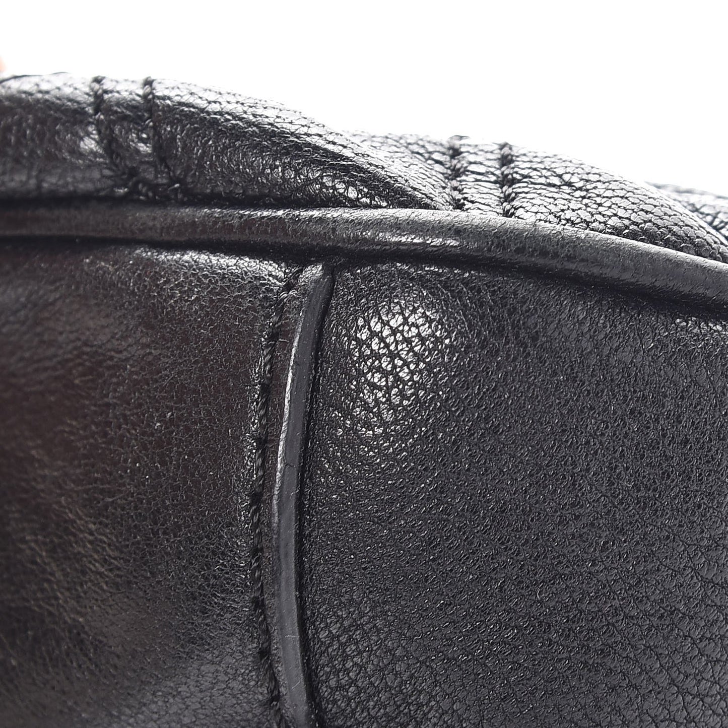 Lacquered Lambskin Cooper Black