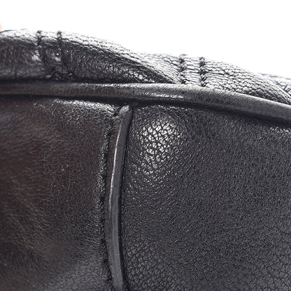Marc Jacobs Lacquered Lambskin Cooper Black 16 of 17