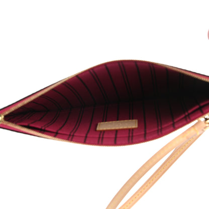 Louis Vuitton Monogram Neverfull MM GM Pochette Pivoine 4 of 5