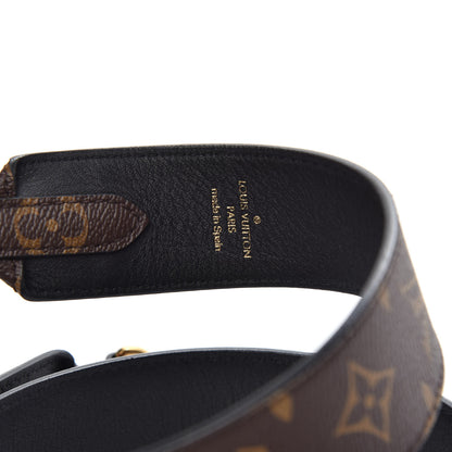 Louis Vuitton Monogram Bandouliere Shoulder Strap Black 3 of 5
