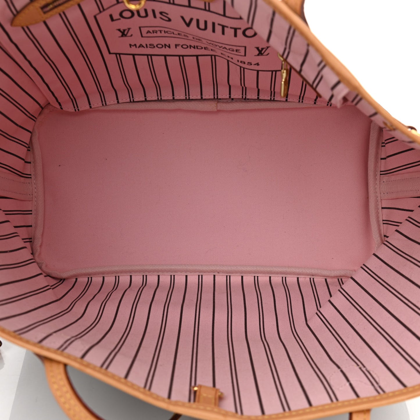 Monogram Neo Neverfull MM Rose Ballerine