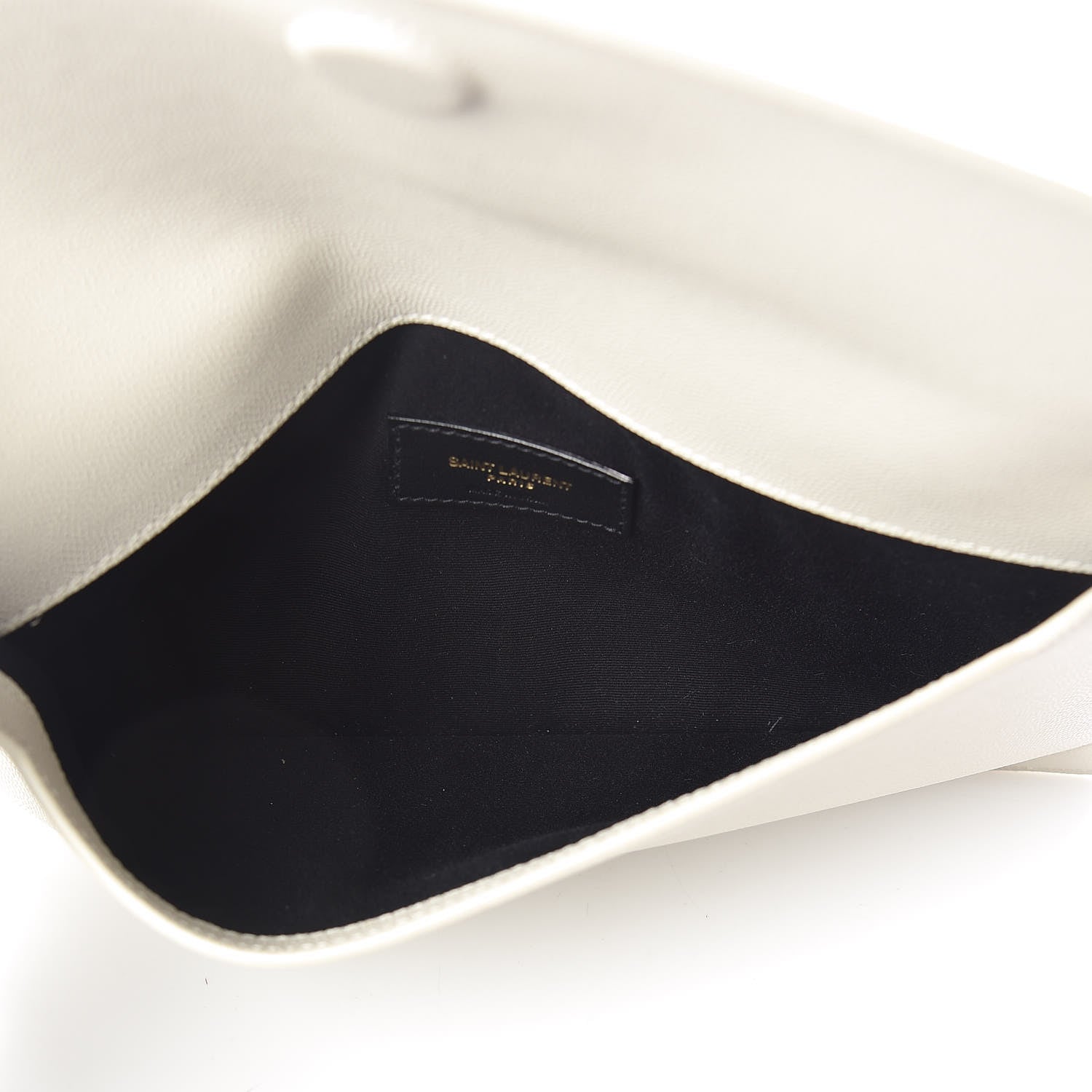 Saint Laurent Grain De Poudre Uptown Pouch Crema Soft 6 of 6