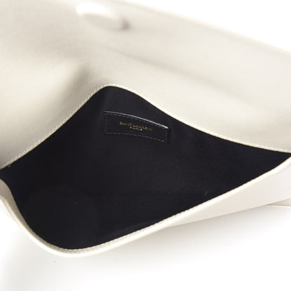 Saint Laurent Grain De Poudre Uptown Pouch Crema Soft 6 of 6