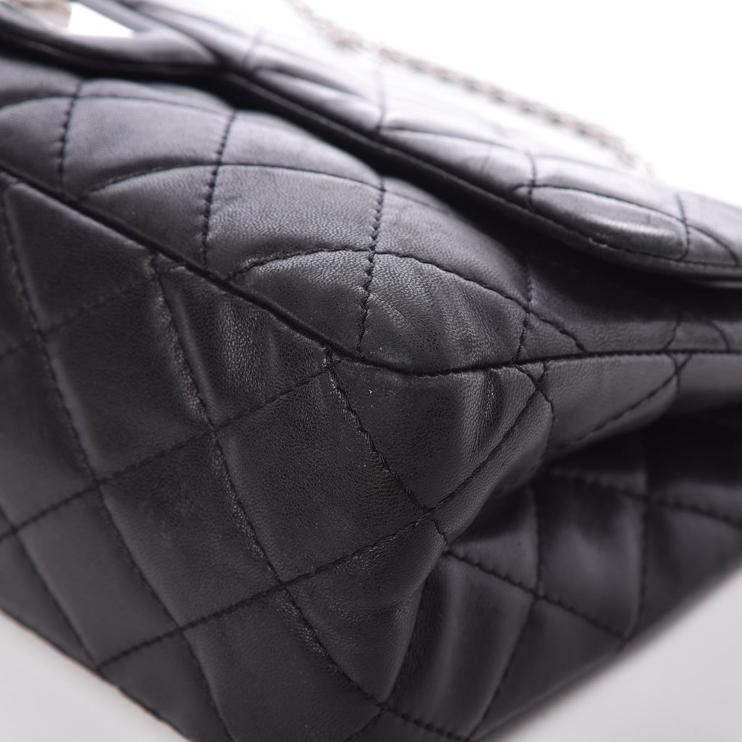 Lambskin Quilted 2.55 Reissue 227 Flap Black
