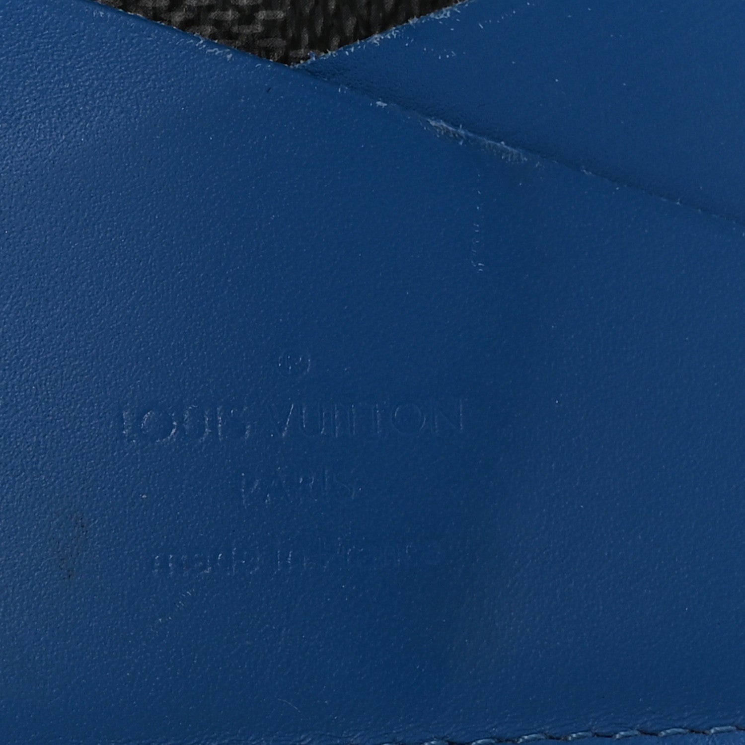 Louis Vuitton Damier Graphite Pocket Organizer Bleu Neon 6 of 6