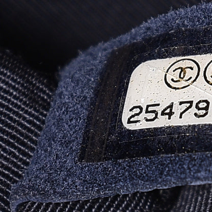 Chanel Caviar Quilted Small Boy Flap Navy 7 of 8