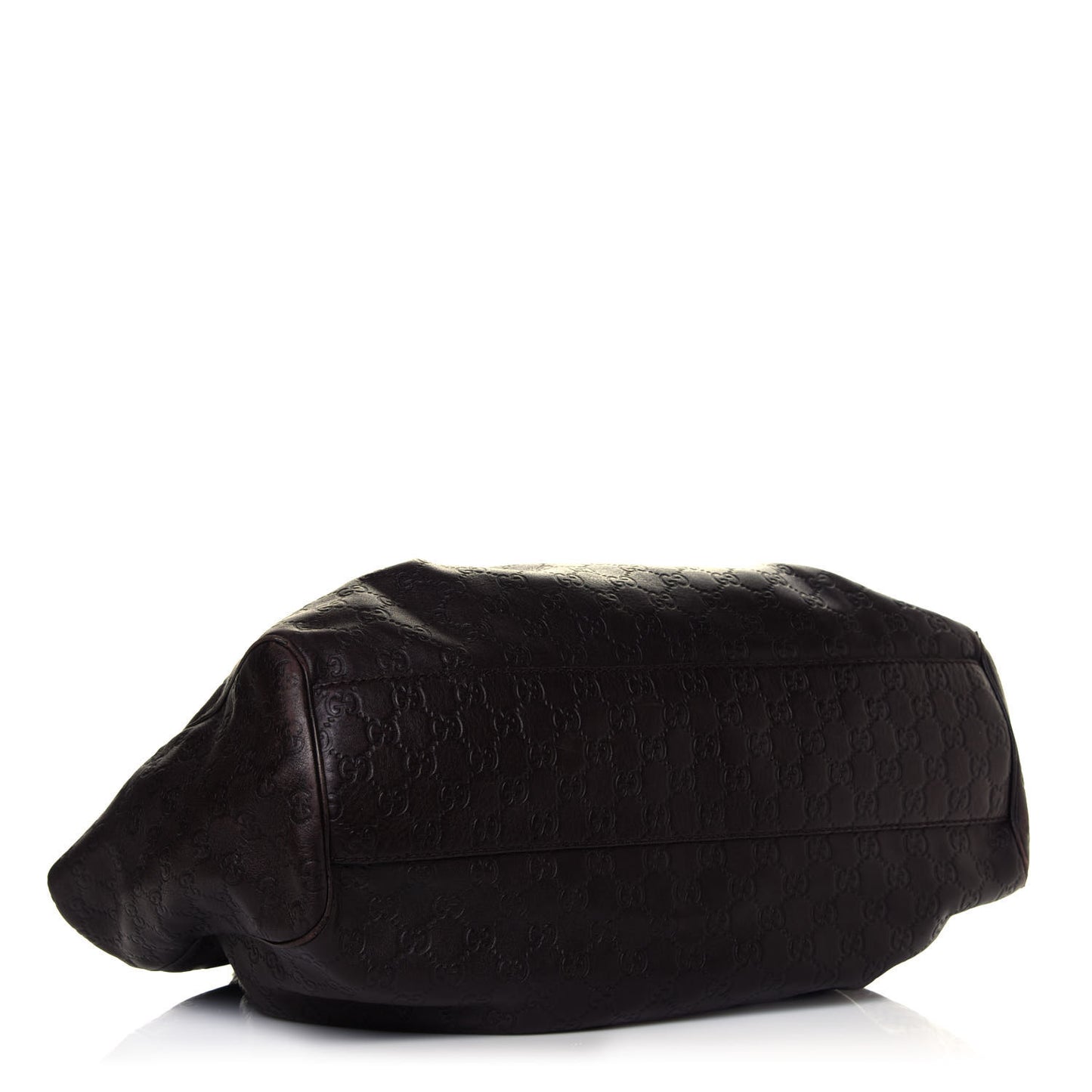 Guccissima Signature Large Sukey Tote Chocolate
