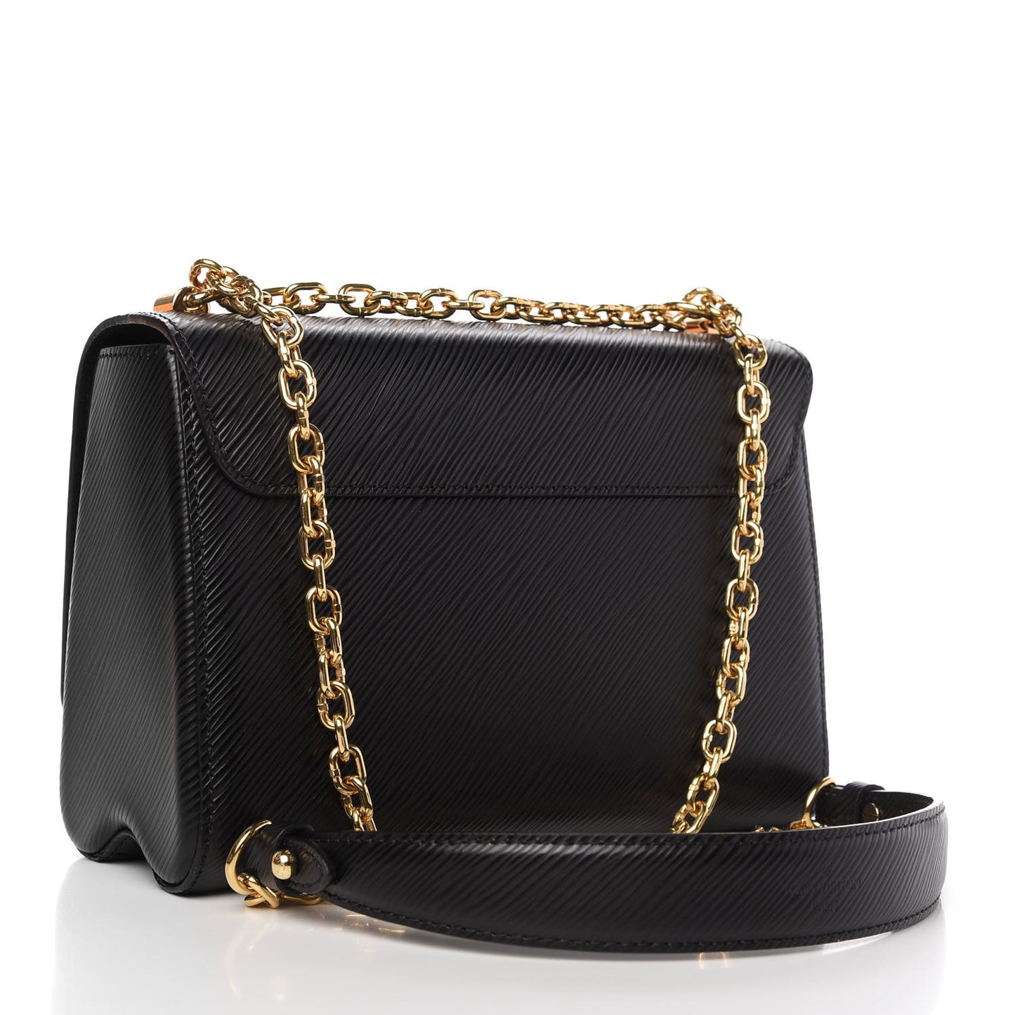 Epi Twist Shoulder Bag MM Black