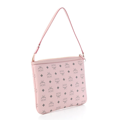 MCM Viseto Stark Wristlet Pouch Pink 3 of 9