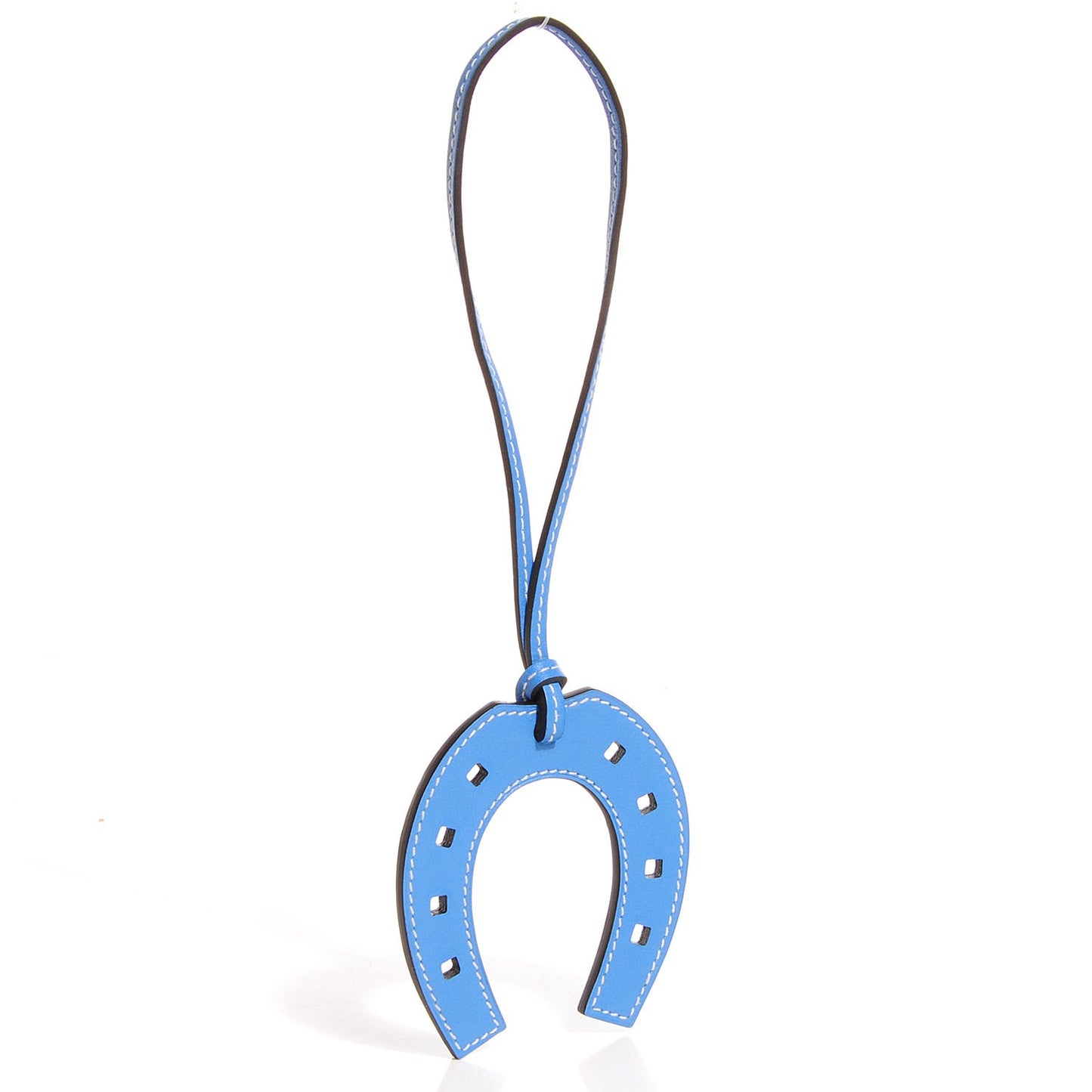 Swift Paddock Horseshoe Bag Charm Bleu Paradis
