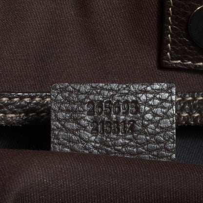 Gucci Crystal Monogram Medium Joy Tote Beige Ebony Testa di Moro 7 of 7