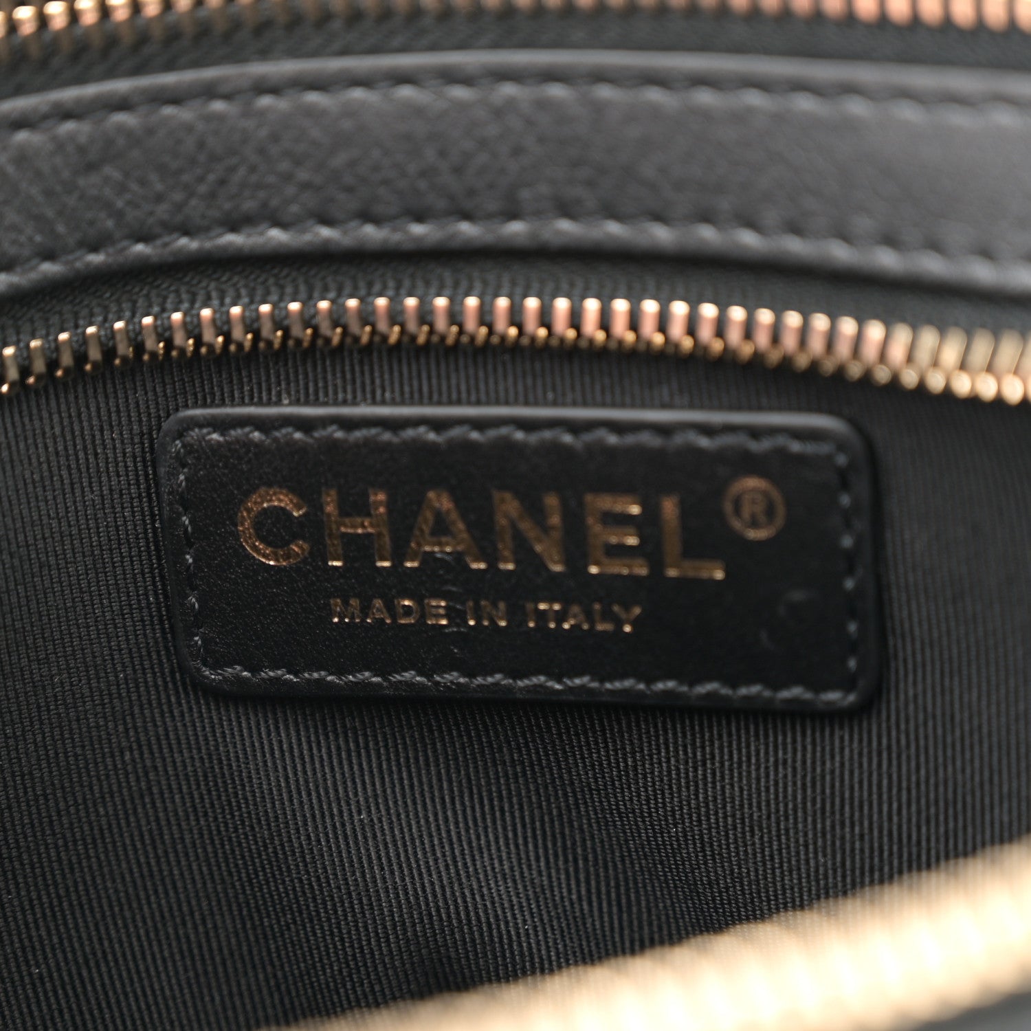 Chanel Metallic Calfskin Flap Chain Waist Bag Ruthenium 6 of 10
