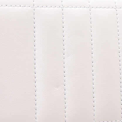 Burberry Lambskin Quilted Lola Clutch On Chain White 11 of 11