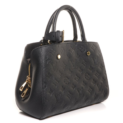 Louis Vuitton Empreinte Montaigne BB Black 3 of 7