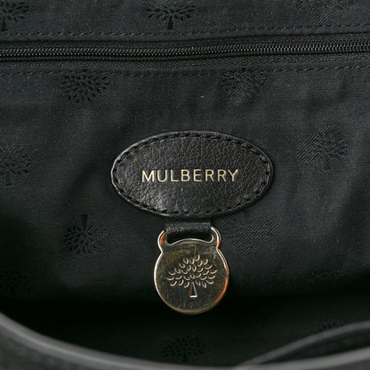 Mulberry Polished Buffalo Medium Alexa Black 6 of 14