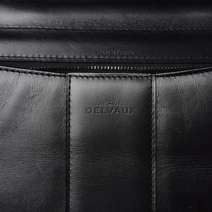 Delvaux Box Calfskin MM Brillant Satchel Black 7 of 11