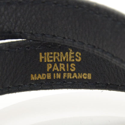 Hermes Box Kelly Double Tour Bracelet Black GHW 4 of 6