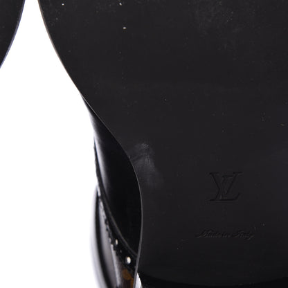 Louis Vuitton Calfskin Monogram Boyish Ranger Boots 39 Black 8 of 11