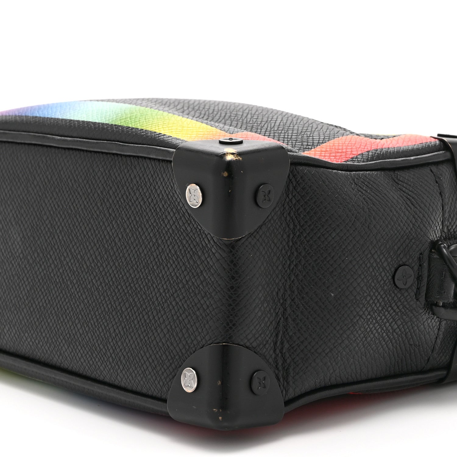 Louis Vuitton Taiga Rainbow Mini Soft Trunk Black 9 of 11