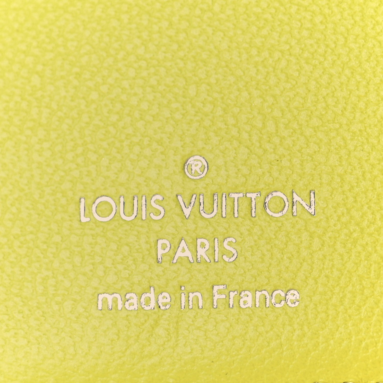 Louis Vuitton Lambskin Embossed Monogram Lou Coussin Wallet Acid Green 7 of 12
