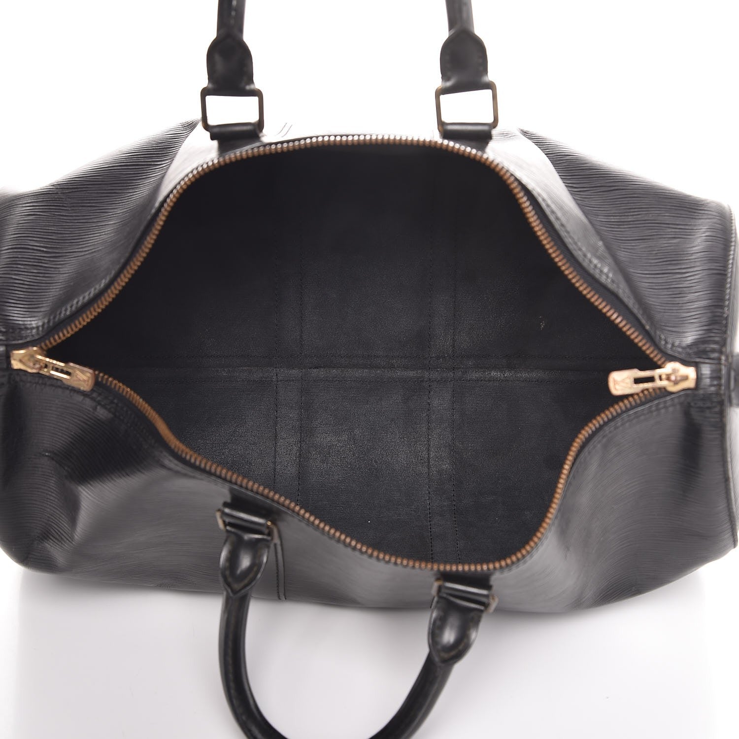 Louis Vuitton Epi Keepall 45 Black 5 of 13