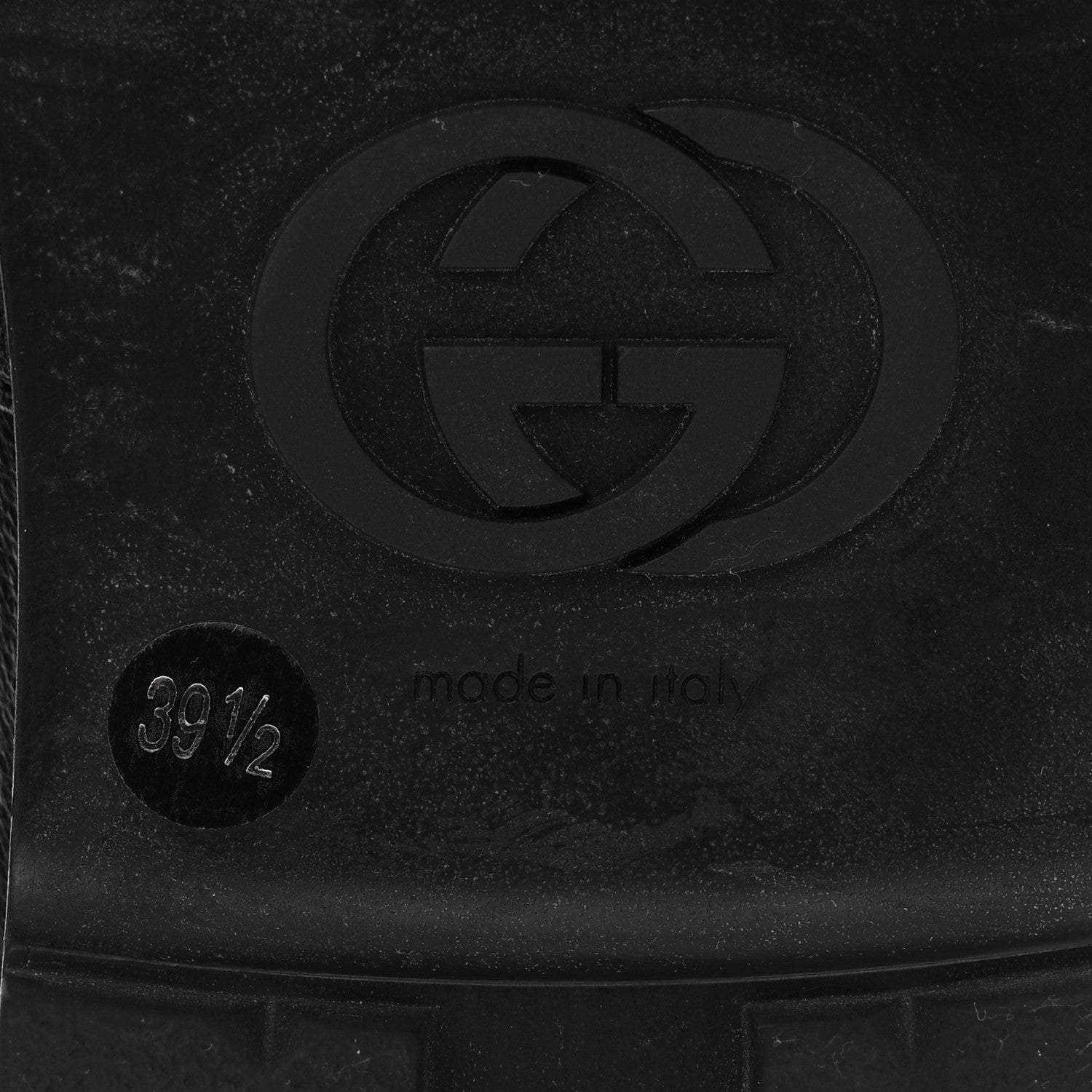 Gucci Goatskin Auroville Horsebit Mules 39.5 Black 7 of 10