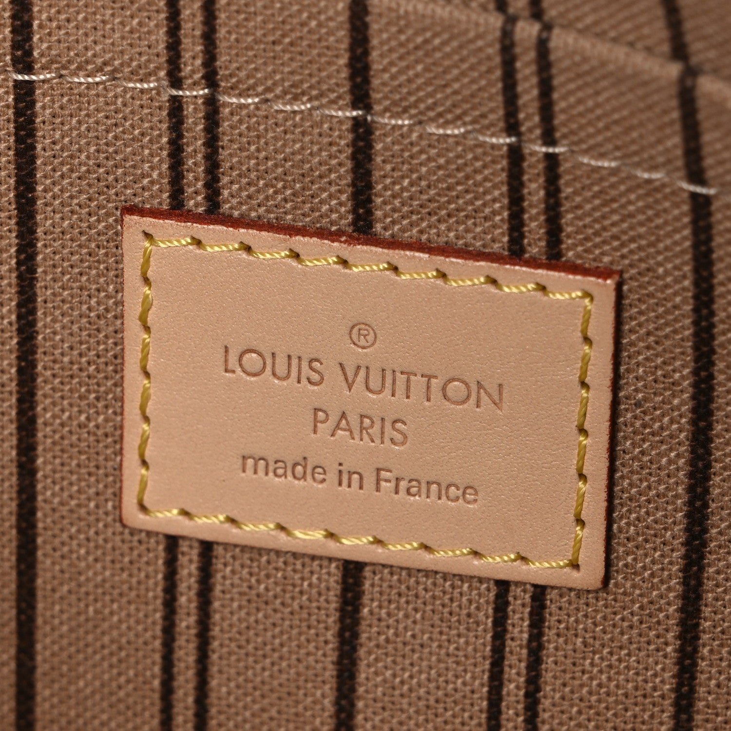 Louis Vuitton Monogram Neverfull MM GM Pochette 6 of 7