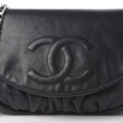 Chanel Caviar Half Moon Wallet On Chain WOC Black 9 of 9