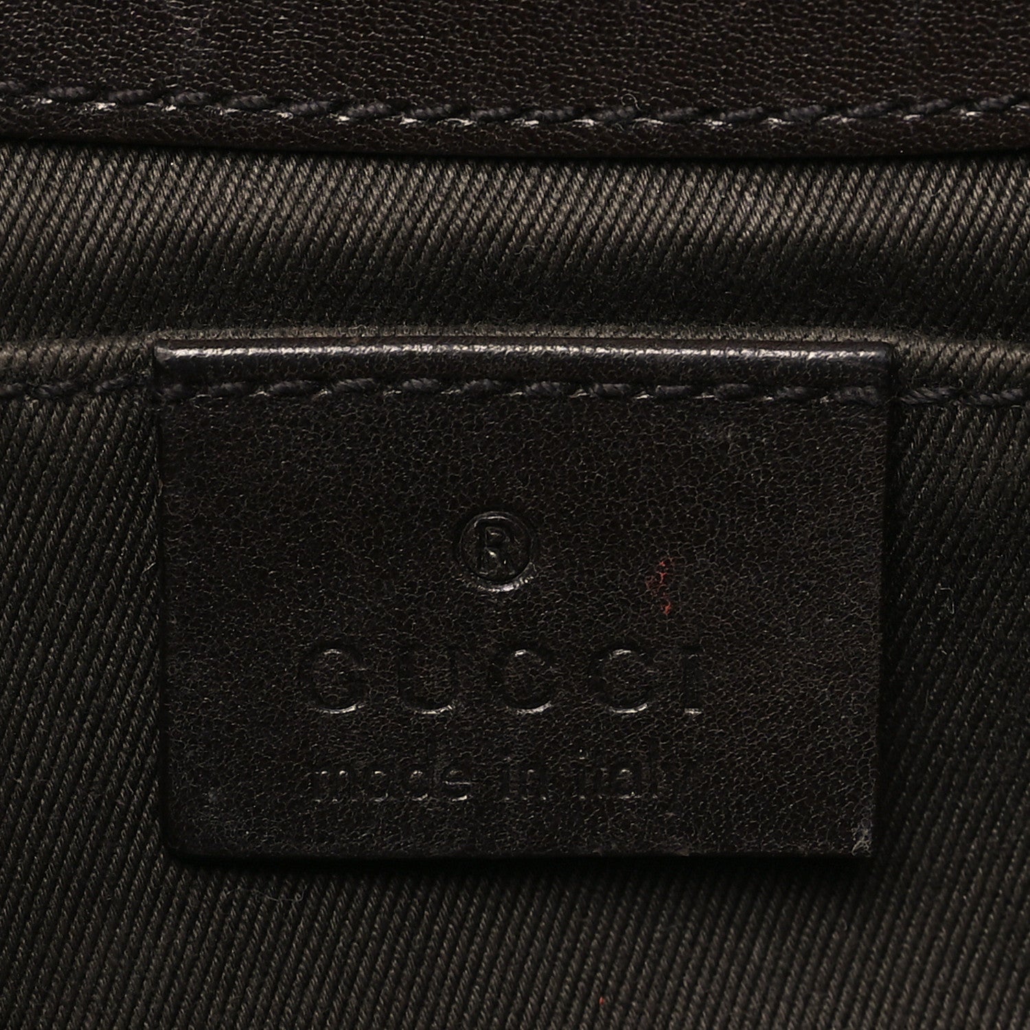 Gucci Monogram Studded Small Horsebit Clutch Dark Brown 5 of 12