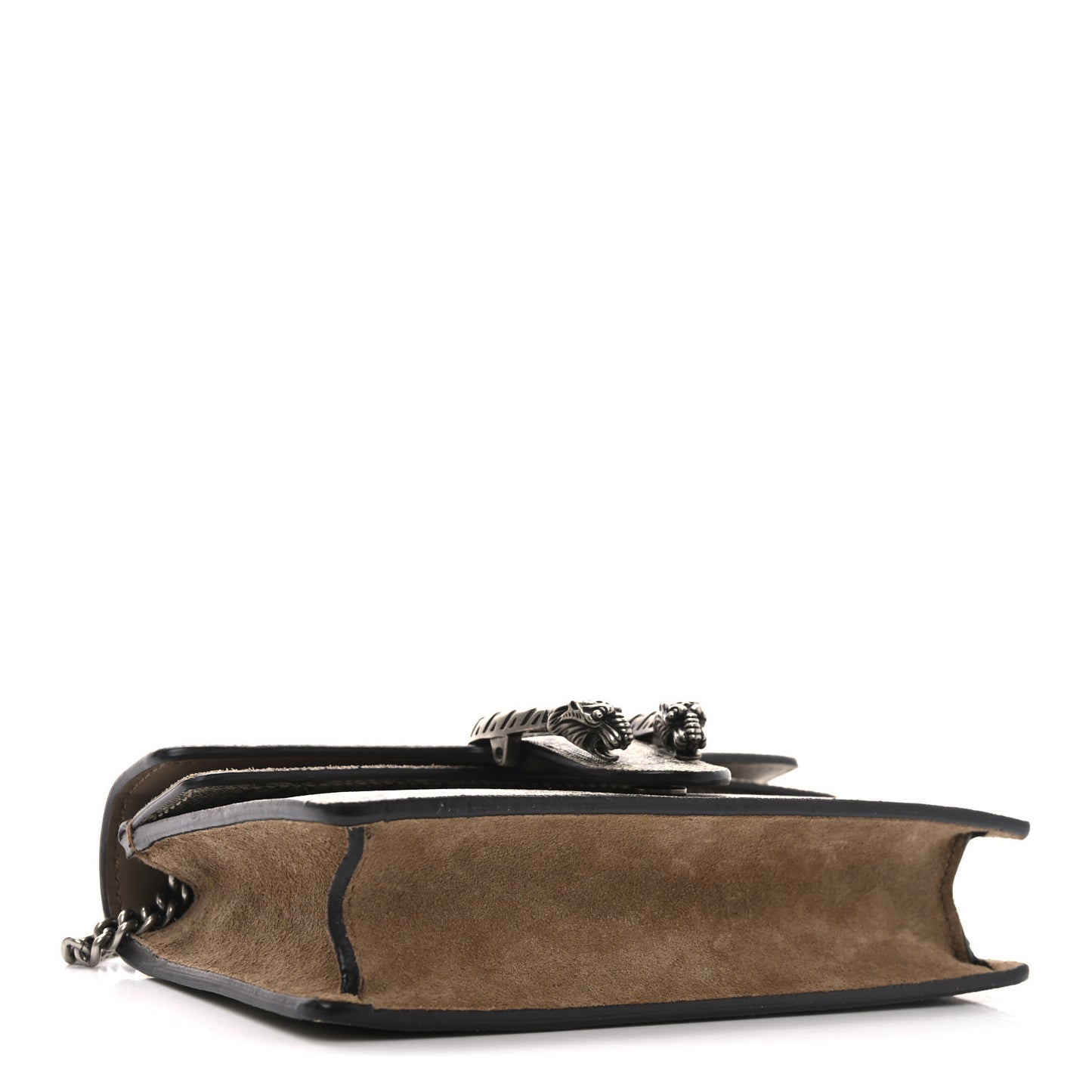 GG Supreme Monogram Super Mini Dionysus Shoulder Bag Taupe