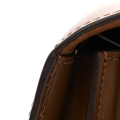 Celine Box Calfskin Small Classic Box Flap Bag Camel 10 of 11