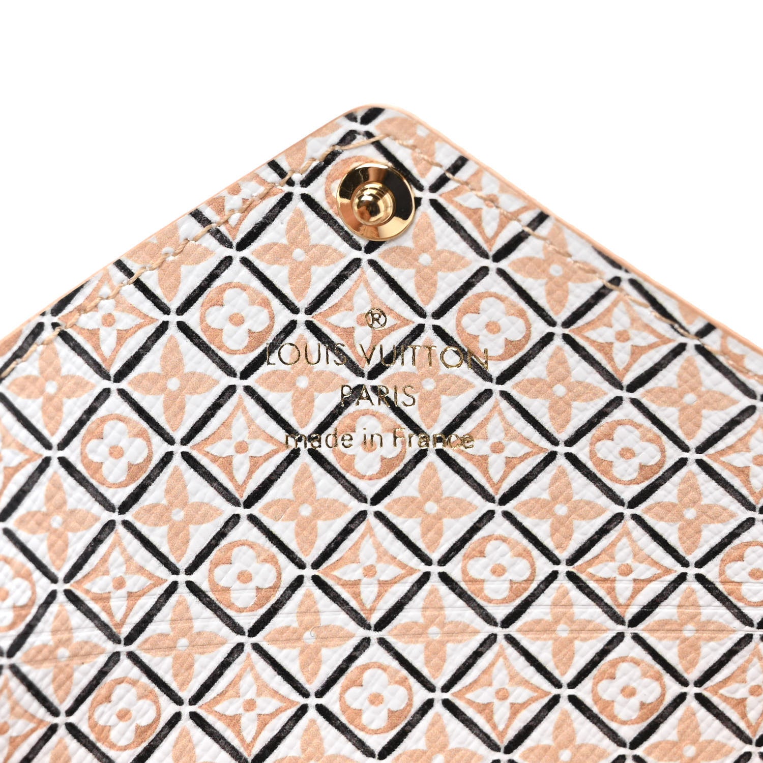 Louis Vuitton Monogram Resort Small Kirigami Pochette Insert White Beige 6 of 6