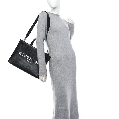 Givenchy 4G Coated Canvas Logo Medium G-Tote Black 2 of 10