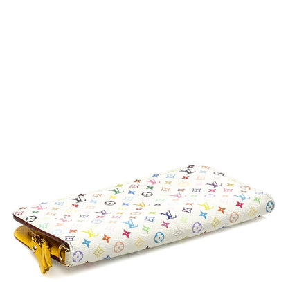 Louis Vuitton Monogram Multicolor Insolite Wallet White Citron 4 of 7