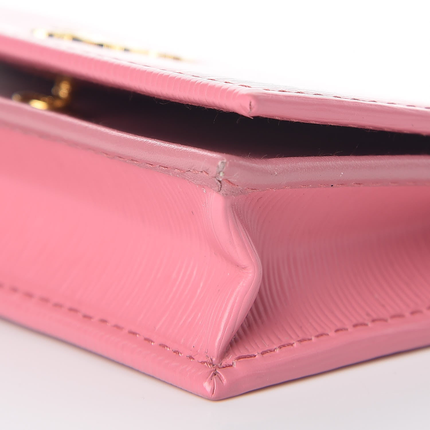 Prada Vitello Move Business Card Holder Geranio 6 of 10