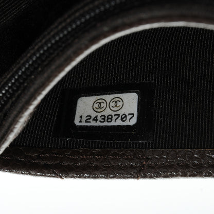 Chanel Caviar Medium Compact Wallet Brown 9 of 9